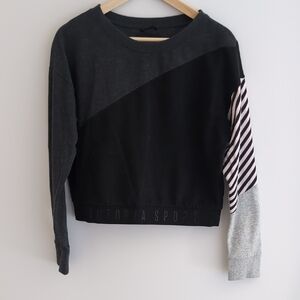 Victoria Sport Black and Gray Sweatshirt